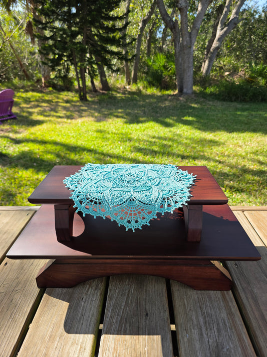 Tranquility Handcrafted Crochet Lace Mandala