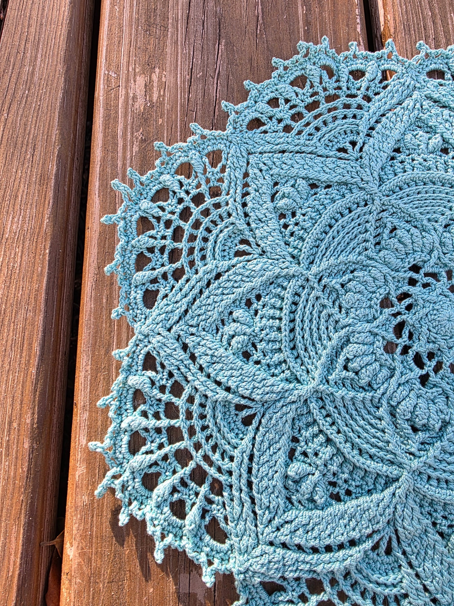 Tranquility Handcrafted Crochet Lace Mandala