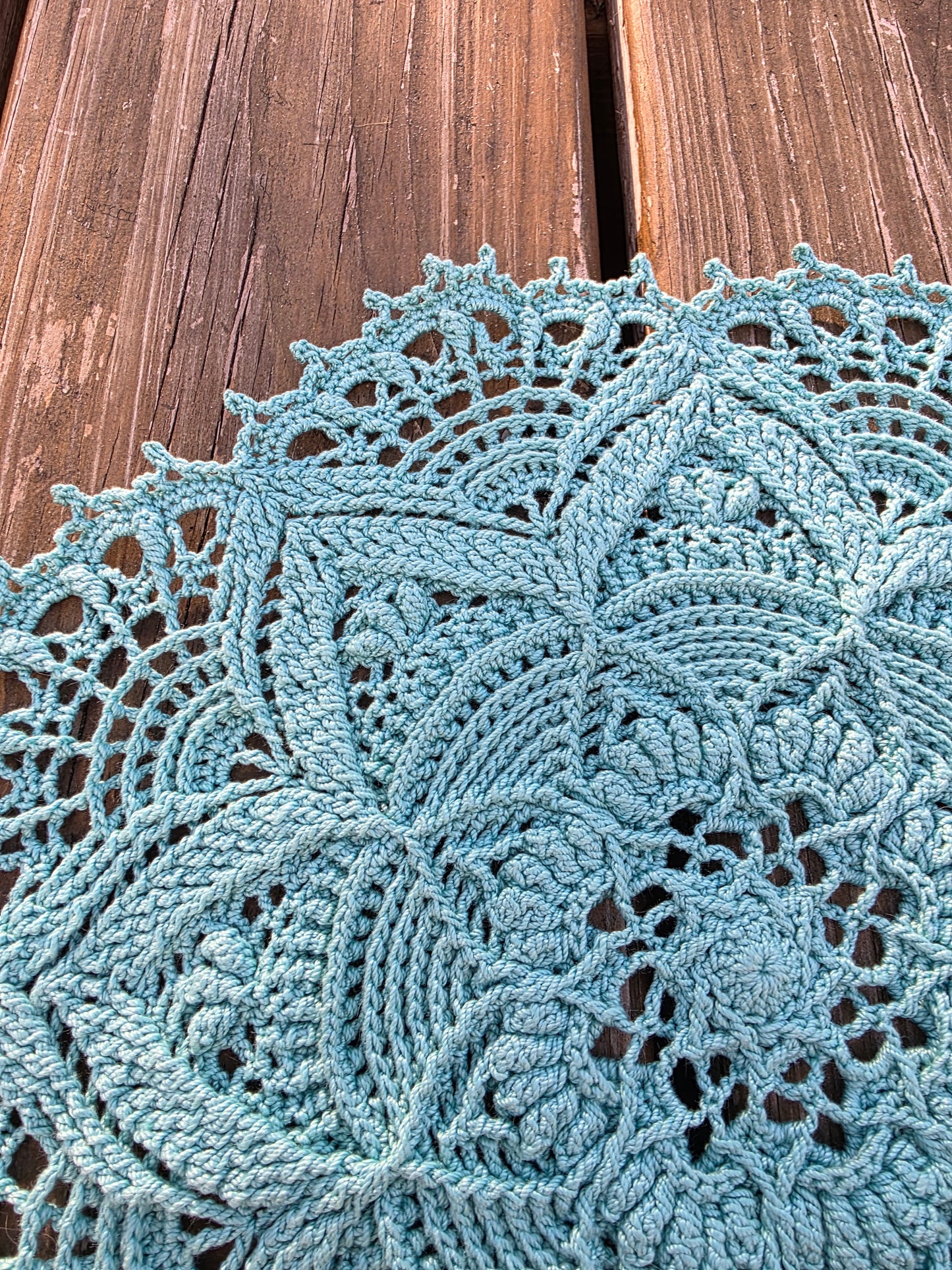 Tranquility Handcrafted Crochet Lace Mandala
