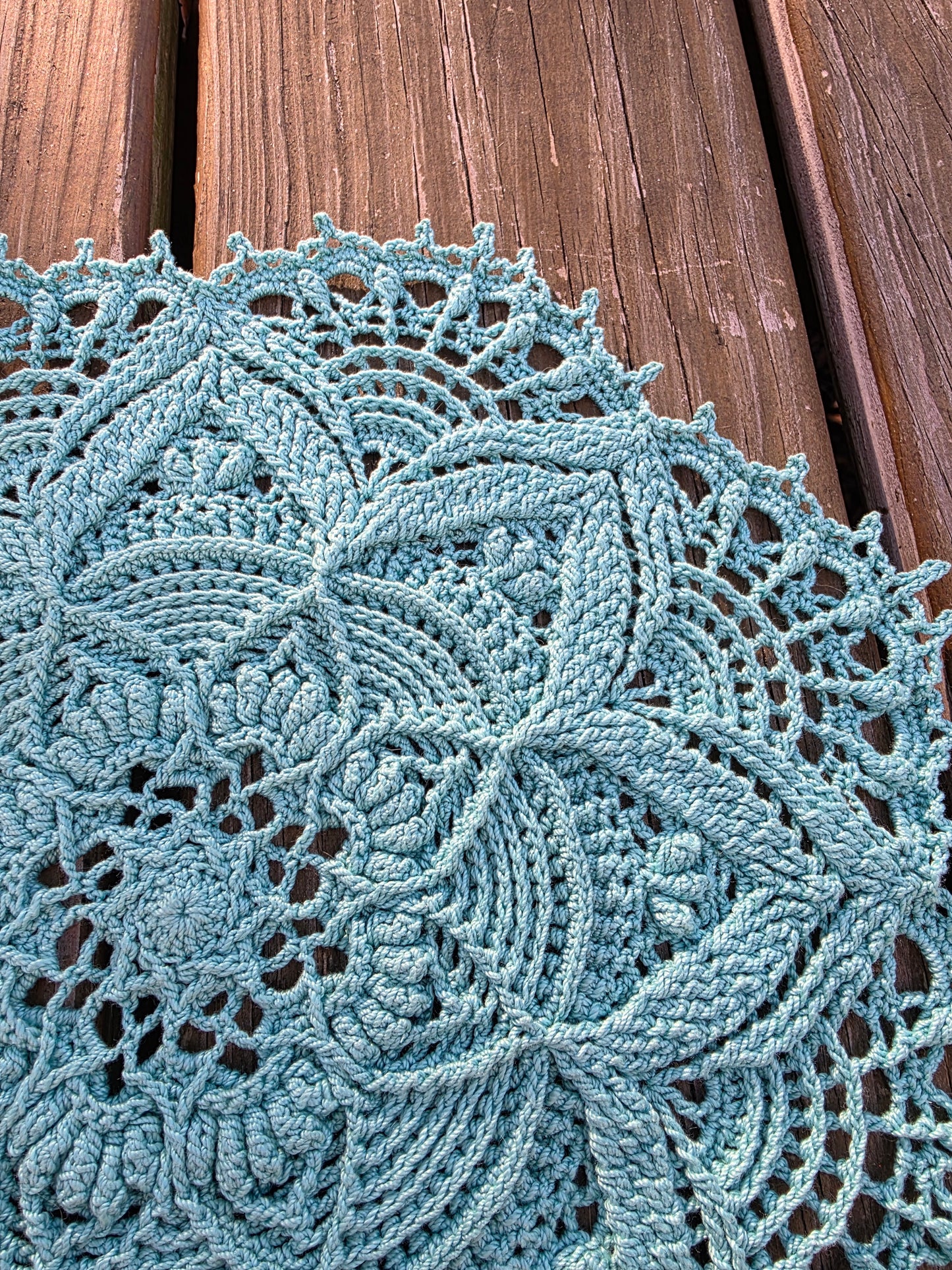 Tranquility Handcrafted Crochet Lace Mandala