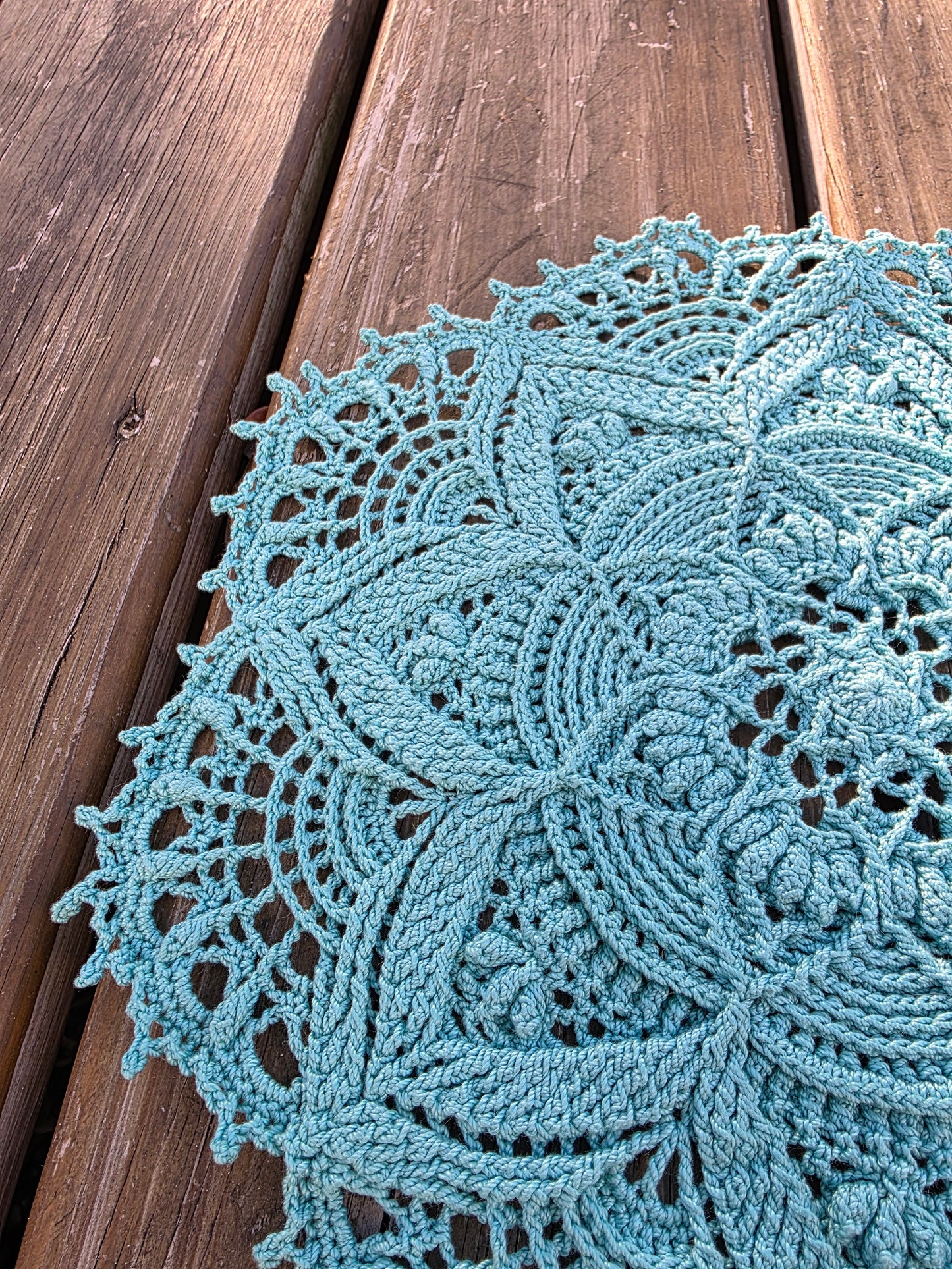 Tranquility Handcrafted Crochet Lace Mandala
