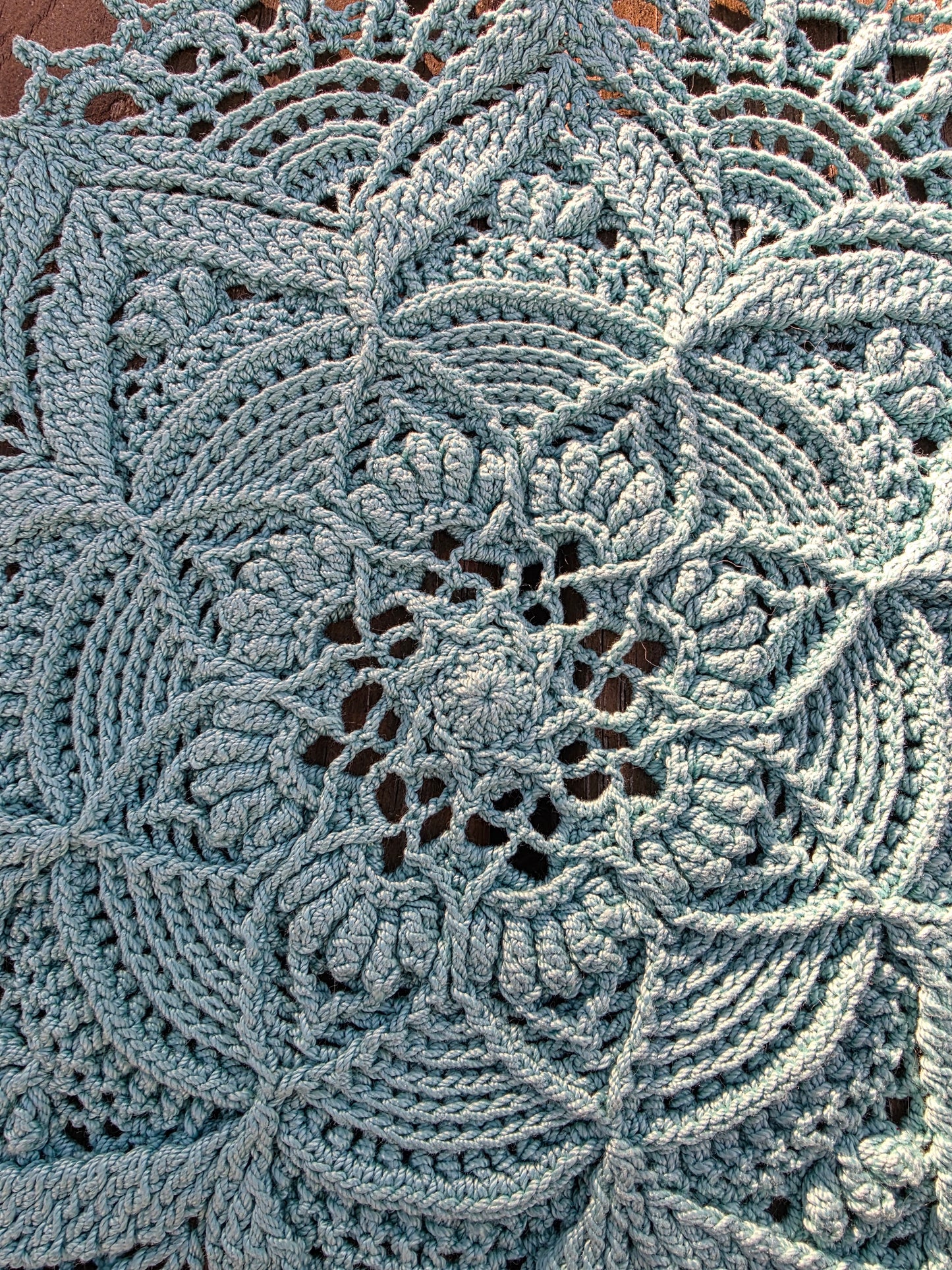 Tranquility Handcrafted Crochet Lace Mandala