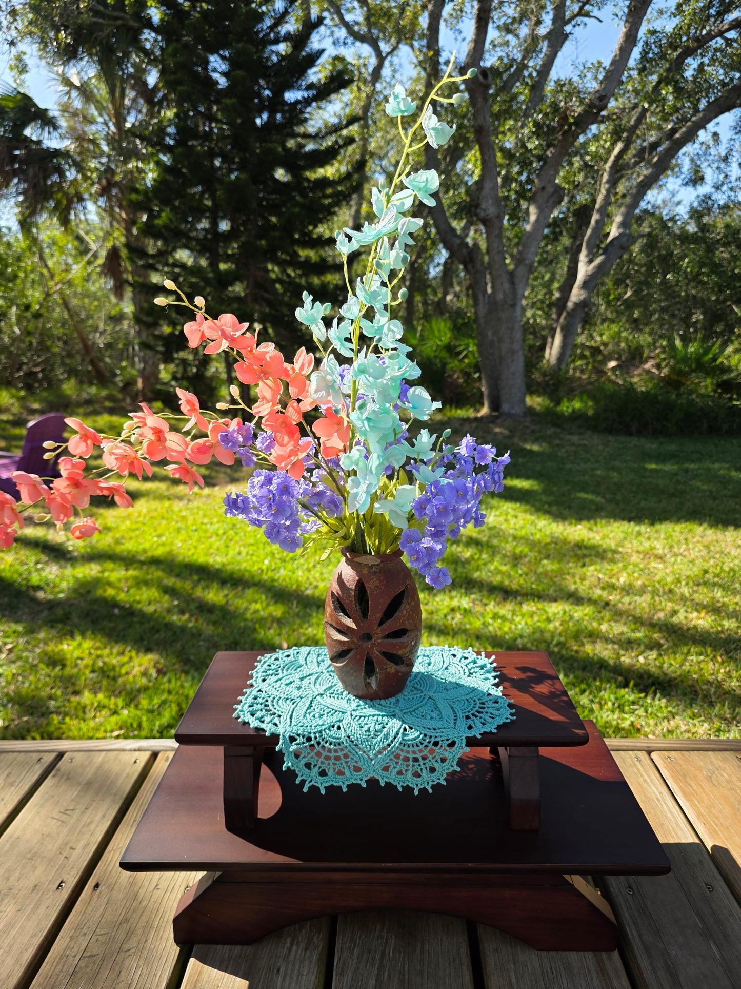 Tranquility Handcrafted Crochet Lace Mandala