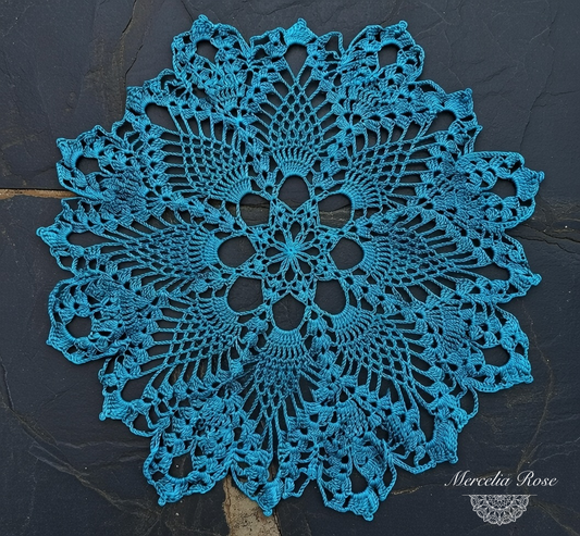 OCEAN TEMPLE MANDALA – Advanced Heirloom Thread Crochet Pattern
