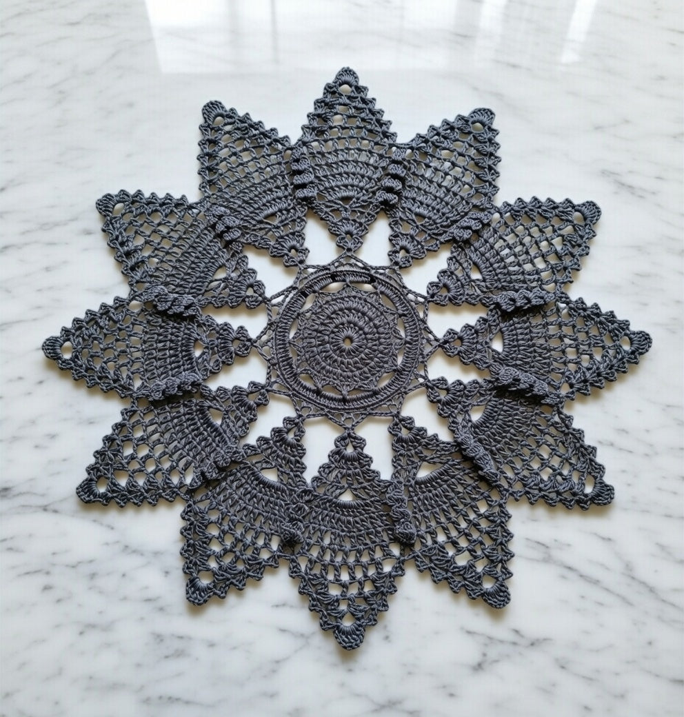 Solar Plexus Portal Mandala – Golden Sunburst Sacred Circle Crochet Pattern