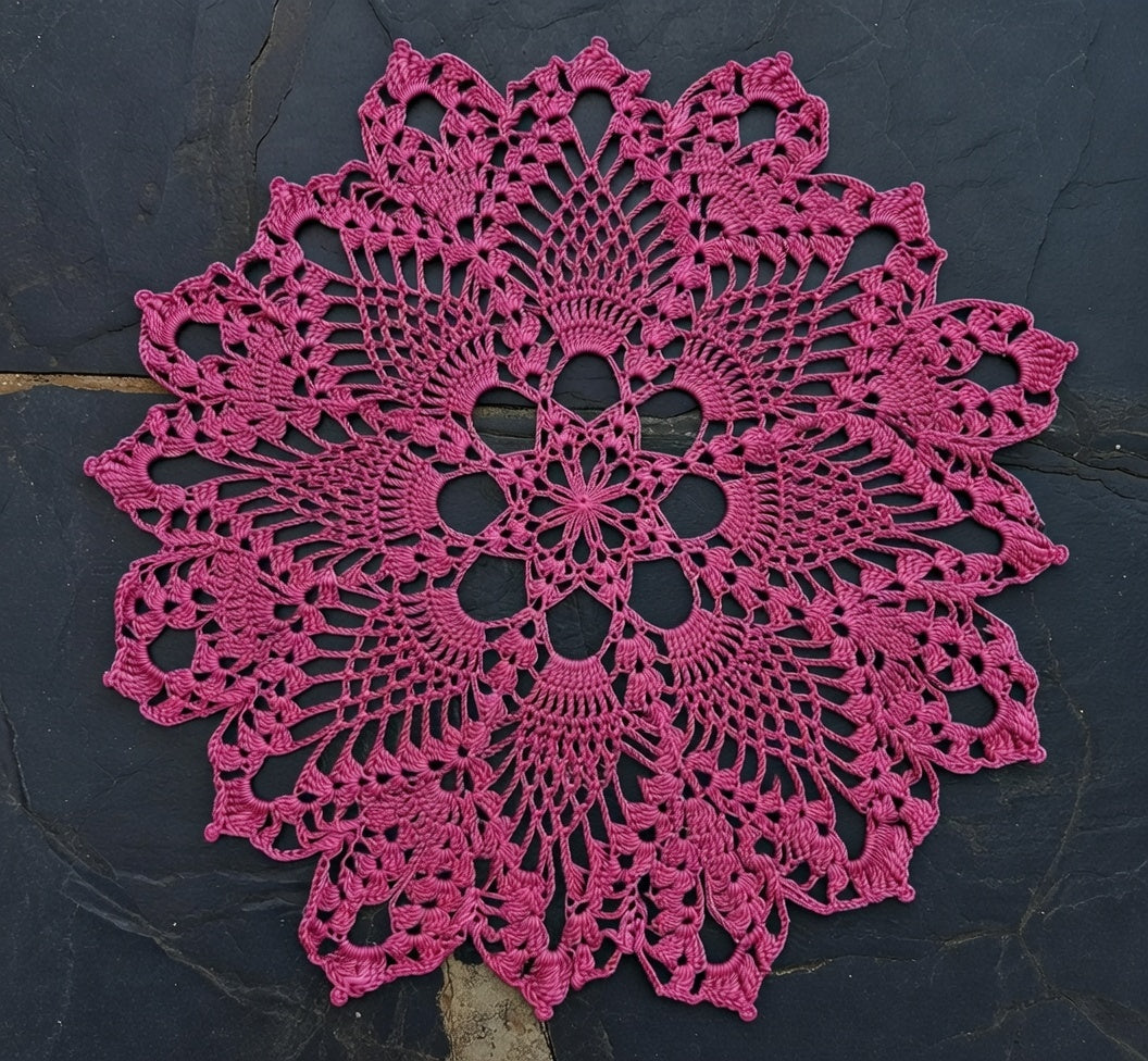 OCEAN TEMPLE MANDALA – Advanced Heirloom Thread Crochet Pattern